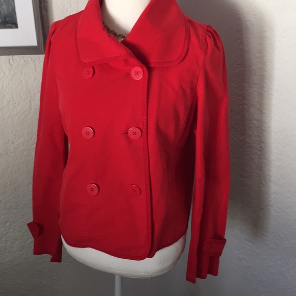 LOFT Jackets & Blazers - Red Ann Taylor LOFT light jacket
